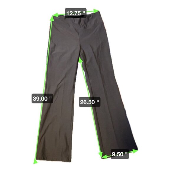 Ododos Gray Yoga Workout Full Length Bottoms SZ Small - Picture 6 of 6
